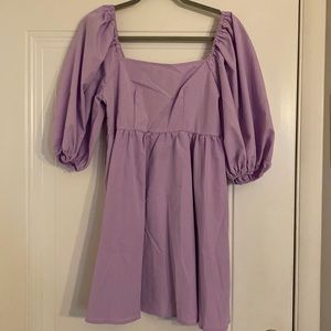Lavender Mini Dress